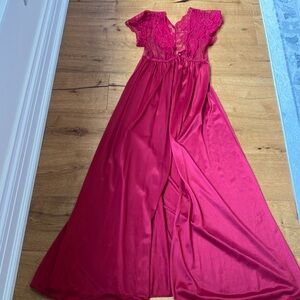 Vintage red layering piece